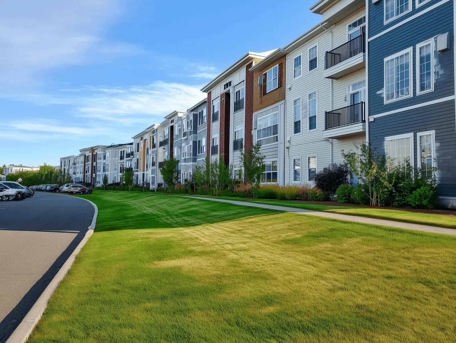 Multifamily residential property exterior